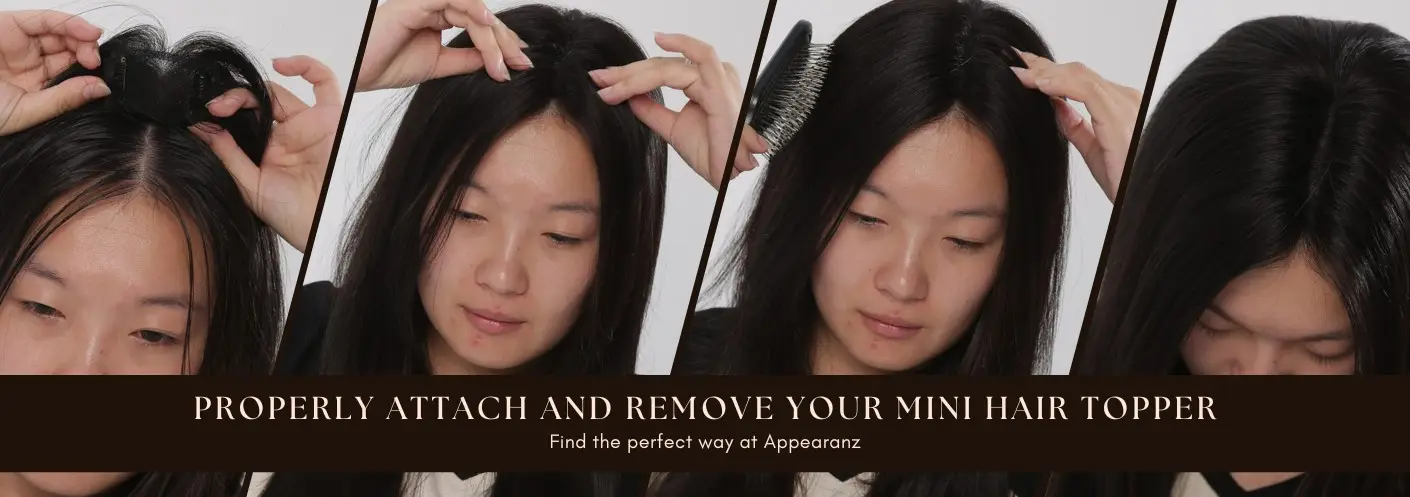 How to Properly Attach and Remove Your Invisible Parting Toppers How to Properly Attach and Remove Your Invisible Parting Toppers